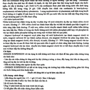Hỗn dịch uống Onsmix Suspension Huons giảm acid dạ dày, chứng ợ nóng (20 gói x 10ml)