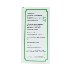 Hỗn dịch uống Onsmix Suspension Huons giảm acid dạ dày, chứng ợ nóng (20 gói x 10ml)