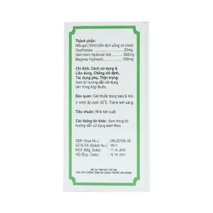 Hỗn dịch uống Onsmix Suspension Huons giảm acid dạ dày, chứng ợ nóng (20 gói x 10ml)