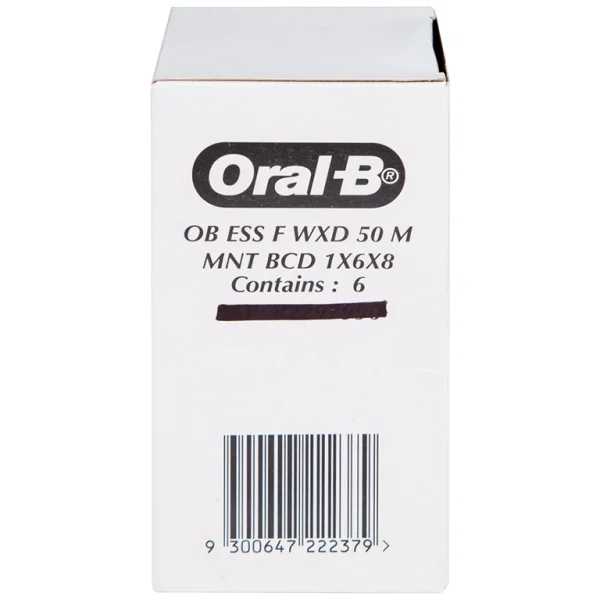 Chỉ nha khoa Oral-B Essential Floss làm sạch giữa các khe răng (6 cuộn)