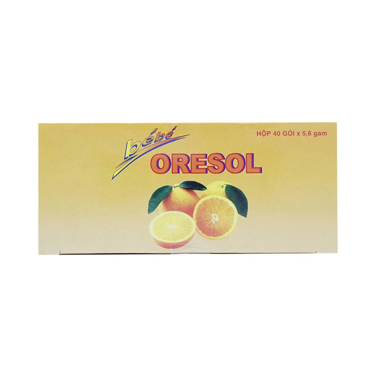 Bột pha Oresol BéBé Pharco giúp bù nước và bổ sung chất điện giải (40 gói x 5.6g)