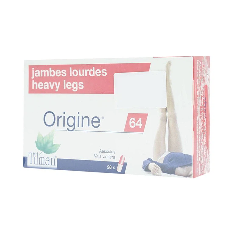 Viên uống Origine 64 Tilman giảm xơ vữa mạch máu, tăng sức bền thành mạch (2 vỉ x 14 viên)