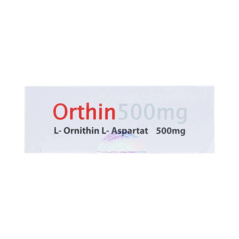 Viên nang cứng Orthin 500mg Mediplantex điều trị hội chứng tăng amoniac (3 vỉ x 10 viên)