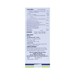 Siro trị ho trẻ em Pectol-E Sagopha điều trị ho, viêm phế quản, suyễn, cảm, sổ mũi (90ml)