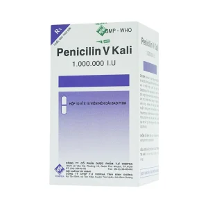 Thuốc Penicilin V Kali 1.000.000 I.U Vidipha điều trị và dự phòng các chứng nhiễm khuẩn (10 vỉ x 10 viên)