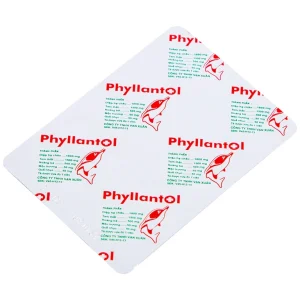 Viên nang Phyllantol Vạn Xuân điều trị bệnh tiêu hóa, gan mật, mệt mỏi, ngực sườn đầy tức (10 vỉ x 10 viên)