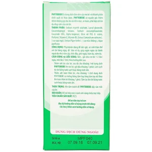 Dung dịch tắm rôm sảy em bé Phyto BEBE Opodis Pharma kháng khuẩn, nấm (100ml)