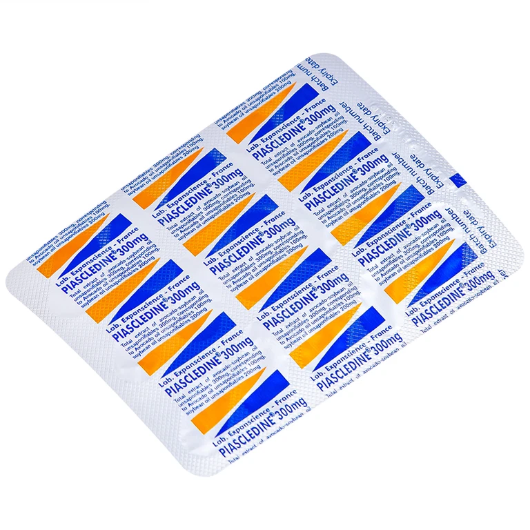 Viên nang cứng Piascledine 300 Hyphens điều trị viêm xương khớp hông và khớp gối (1 vỉ x 15 viên)