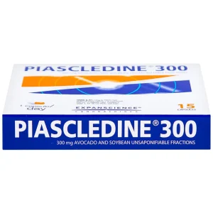 Viên nang cứng Piascledine 300 Hyphens điều trị viêm xương khớp hông và khớp gối (1 vỉ x 15 viên)