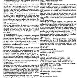 Viên nén Plendil 5mg AstraZeneca điều trị tăng huyết áp, đau thắt ngực (3 vỉ x 10 viên)