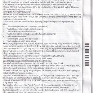 Viên nén Plendil Plus AstraZeneca điều trị tăng huyết áp (30 viên)