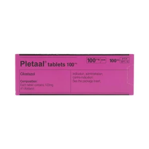 Viên nén Pletaal tablets 100mg Otsuka điều trị các chứng thiếu máu cục bộ (10 vỉ x 10 viên)