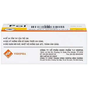 Thuốc nhỏ mắt, mũi, tai Polydeson Vidipha điều trị viêm kết mạc, viêm mí mắt, viêm xoang (5ml)