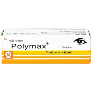 Thuốc nhỏ mắt Polymax 5ml Medipharco dùng để kháng viêm, kháng dị ứng