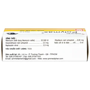 Thuốc nhỏ mắt Polymax 5ml Medipharco dùng để kháng viêm, kháng dị ứng