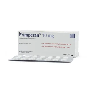 Thuốc Primperan 10mg Sanofi điều trị triệu chứng nôn và buồn nôn (2 vỉ x 20 viên)