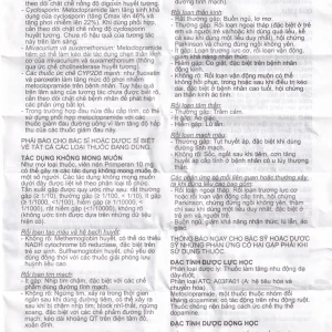 Thuốc Primperan 10mg Sanofi điều trị triệu chứng nôn và buồn nôn (2 vỉ x 20 viên)