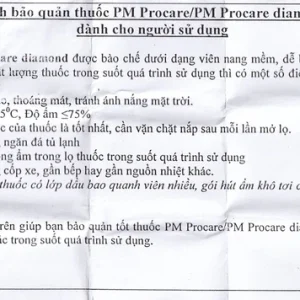 Viên uống Procare Diamond bổ sung khoáng chất cho phụ nữ có thai và cho con bú (30 viên)