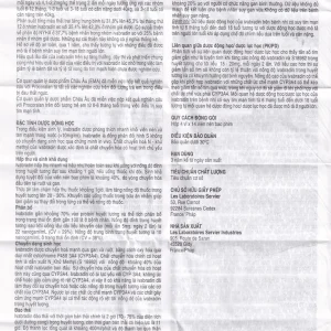 Thuốc Procoralan 7.5mg Servier điều trị đau thắt ngực ổn định (4 vỉ x 14 viên)