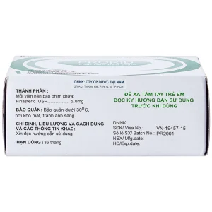 Thuốc Prorid 5mg Yoo Young điều trị tăng sản tuyến tiền liệt lành tính (10 vỉ x 10 viên)