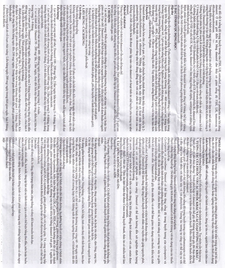 Thuốc Puyol 200mg Davipharm điều trị lạc nội mạc tử cung (3 vỉ x 10 viên)