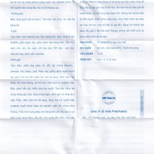 Thuốc Pyfaclor 500mg Pymepharco điều trị viêm tai giữa, nhiễm khuẩn đường hô hấp (1 vỉ x 12 viên)