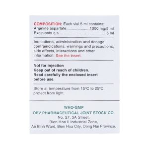 Siro Quazimin OPV điều trị triệu chứng suy nhược chức năng (4 vỉ x 5 ống x 5ml)