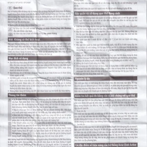 Que thử đường huyết Accu-Chek Active dùng cho máy Accu-Chek Active (25 cái)