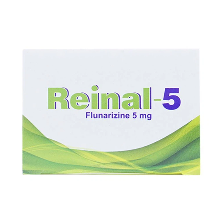 Thuốc Reinal-5 Davipharm điều trị dự phòng cơn đau nửa đầu (6 vỉ x 10 viên)