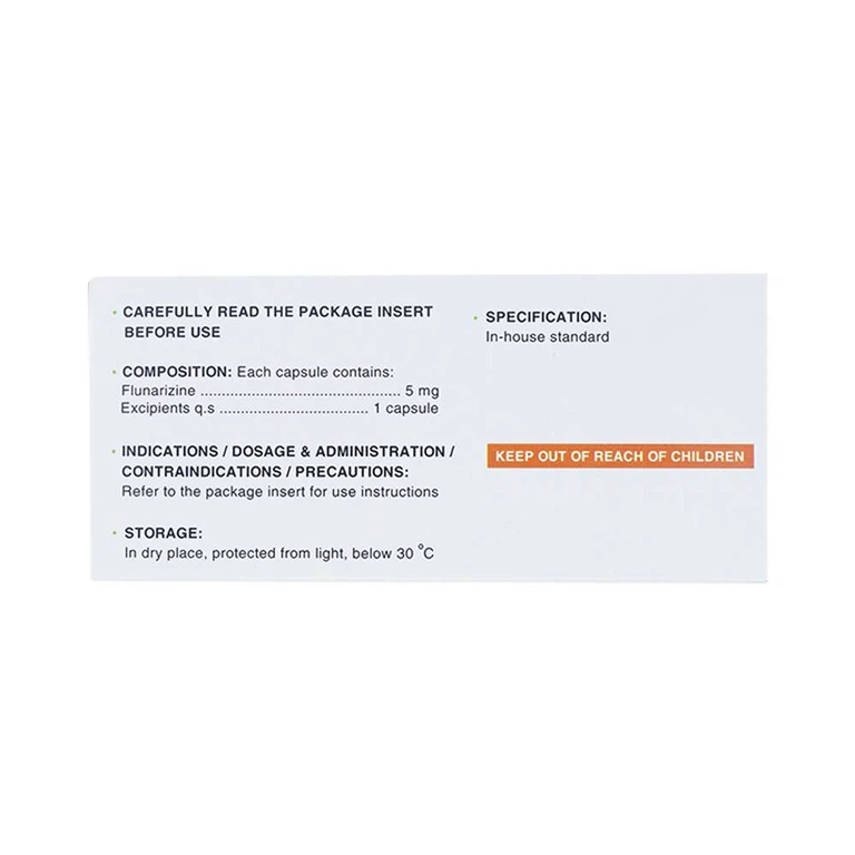 Thuốc Reinal-5 Davipharm điều trị dự phòng cơn đau nửa đầu (6 vỉ x 10 viên)