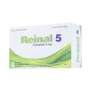 Thuốc Reinal-5 Davipharm điều trị dự phòng cơn đau nửa đầu (6 vỉ x 10 viên)
