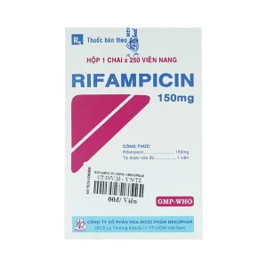 Thuốc Rifampicin 150mg Mekophar điều trị lao, phong (250 viên)