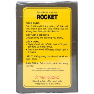 Bột hòa tan Rocket Thái Dương giúp bổ khí huyết, bổ thận, tráng dương (10 gói)