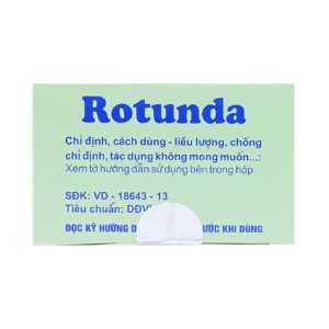 Thuốc Rotunda 30mg Dopharma điều trị mất ngủ (10 vỉ x 10 viên)