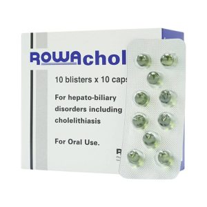 Thuốc Rowachol Rowa điều trị làm tan sỏi đường mật (10 vỉ x 10 viên)