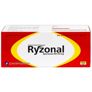 Thuốc Ryzonal Davipharm điều trị hội chứng đốt sống cổ, viêm quanh khớp vai (6 vỉ x 10 viên)