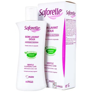 Gel rửa dịu nhẹ Saforelle Soin Lavant Doux vệ sinh cơ quan sinh dục ngoài và cơ thể cho da nhạy cảm (250ml)