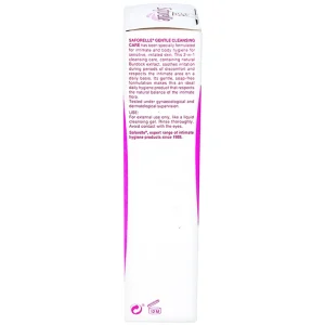 Gel rửa dịu nhẹ Saforelle Soin Lavant Doux vệ sinh cơ quan sinh dục ngoài và cơ thể cho da nhạy cảm (100ml)