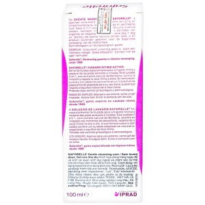 Gel rửa dịu nhẹ Saforelle Soin Lavant Doux vệ sinh cơ quan sinh dục ngoài và cơ thể cho da nhạy cảm (100ml)