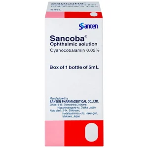 Thuốc nhỏ mắt Sancoba Santen cải thiện sự dao động về điều tiết trong chứng mỏi mắt (5ml)