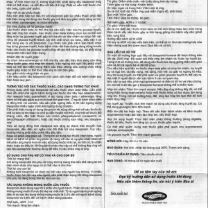 Thuốc SaViProlol 5 điều trị tăng huyết áp, đau thắt ngực (3 vỉ x 10 viên)