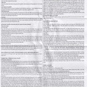 Thuốc Savi Quetiapine 100 điều trị tâm thần phân liệt (3 vỉ x 10 viên)