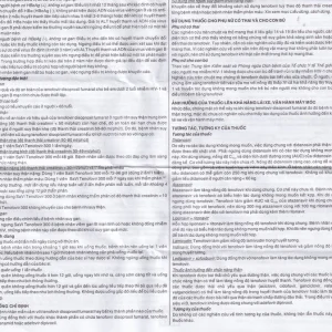 Thuốc Savi Tenofovir 300 điều trị nhiễm HIV-1 ở người lớn (3 vỉ x 10 viên)