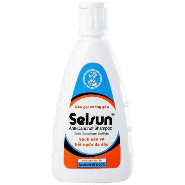 Dầu gội chống gàu Selsun Anti-Dandruff Shampoo Rohto sạch gàu và hết ngứa da đầu (100ml)