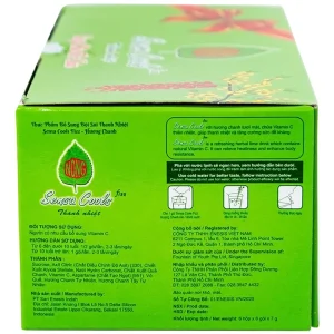 Bột sủi Sensa Cools Enesis giúp thanh nhiệt cơ thể và tăng cường sức đề kháng (6 gói x 7g)