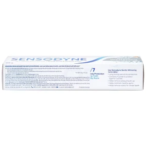 Kem đánh răng Sensodyne Gentle Whitening làm trắng răng tự nhiên, bảo vệ răng ê buốt mỗi ngày (100g)