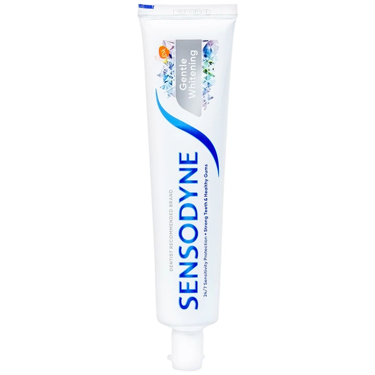 Kem đánh răng Sensodyne Gentle Whitening làm trắng răng tự nhiên, bảo vệ răng ê buốt mỗi ngày (100g)