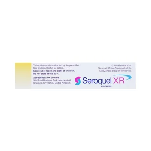 Thuốc Seroquel XR 50mg AstraZeneca điều trị tâm thần phân liệt (3 vỉ x 10 viên)