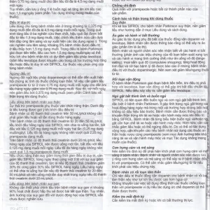 Thuốc Sifrol 0.25mg Boehringer điều trị bệnh parkinson (3 vỉ x 10 viên)