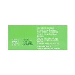 Thuốc Silgran 100mg United điều trị nhiễm độc gan, bảo vệ tế bào gan (10 vỉ x 10 viên)